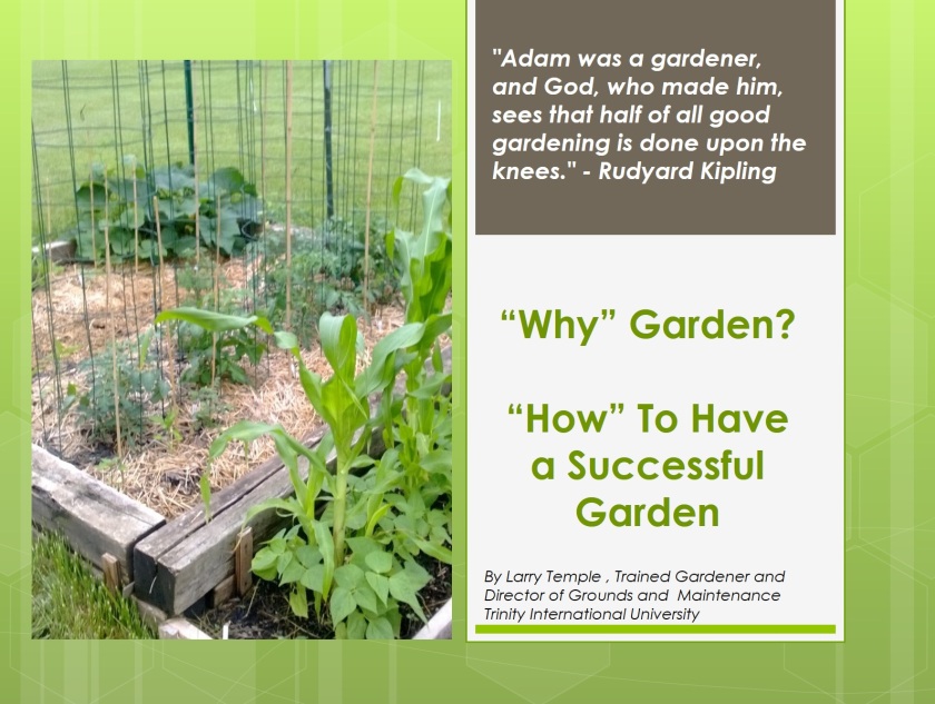 Why and How Gardening Pic
